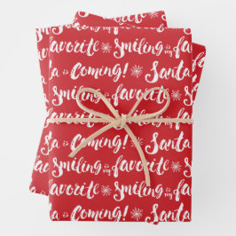 小妖精や小人 |笑顔が私のパタお気に入りのーン ラッピングペーパーシート