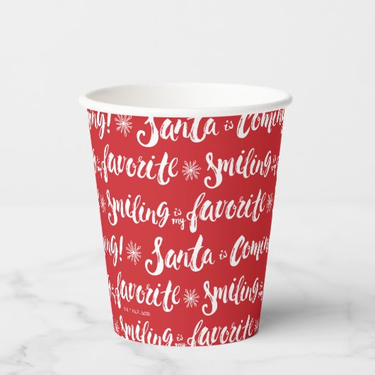 小妖精や小人 |笑顔が私のパタお気に入りのーン 紙コップ (正面)