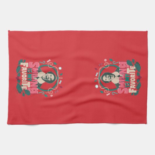 小妖精や小人 – 笑顔は私お気に入りの キッチンタオル (横)