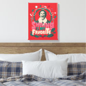 小妖精や小人 – 笑顔は私お気に入りの キャンバスプリント (インサイチュ (寝室))