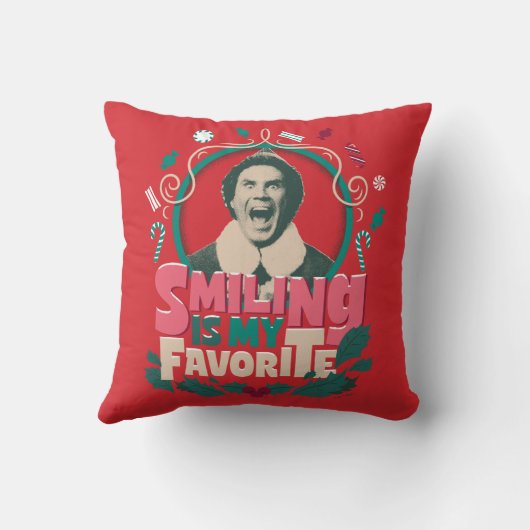 小妖精や小人 – 笑顔は私お気に入りの クッション (裏面)