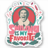 小妖精や小人 – 笑顔は私お気に入りの シール (正面)