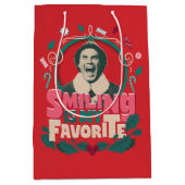 小妖精や小人 – 笑顔は私お気に入りの ミディアムペーパーバッグ (正面)