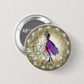 小妖精や小人 缶バッジ (正面&裏面)