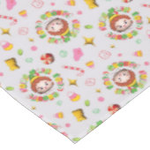 小妖精や小人 | 4つの主要な食品グループのパターン テーブルクロス (アングル)