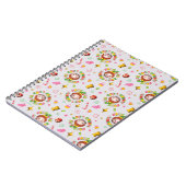 小妖精や小人 | 4つの主要な食品グループのパターン ノートブック (左側)