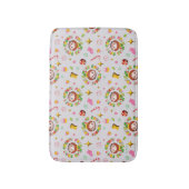 小妖精や小人 | 4つの主要な食品グループのパターン バスマット (正面縦)