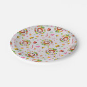 小妖精や小人 | 4つの主要な食品グループのパターン ペーパープレート (アングル)