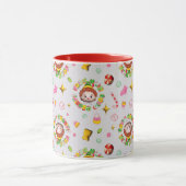 小妖精や小人 | 4つの主要な食品グループのパターン マグカップ (中央)