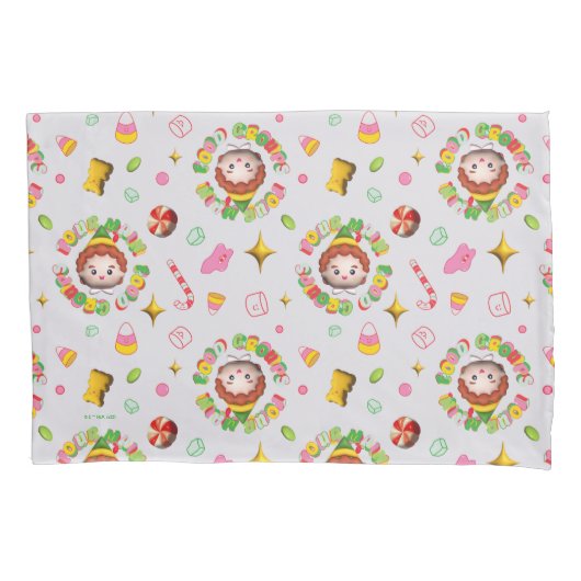 小妖精や小人 | 4つの主要な食品グループのパターン 枕カバー (正面)