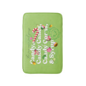 小妖精や小人 | 4つの主要な食品グループ バスマット (正面縦)