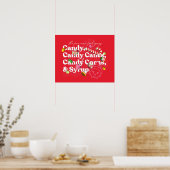 小妖精や小人 | 4つの主要な食品グループ ポスター (キッチン)