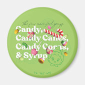 小妖精や小人 | 4つの主要な食品グループ マグネット (正面)