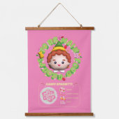 小妖精や小人 | 4つの主要な食品グループ 吊り下げ型タペストリー (正面)