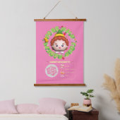 小妖精や小人 | 4つの主要な食品グループ 吊り下げ型タペストリー (寝室)