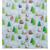 小妖精や小人 | Bye Buddyあなたのパパ シャワーカーテン (正面)