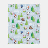 小妖精や小人 | Bye Buddyあなたのパパ フリースブランケット (正面)