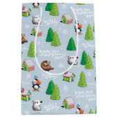 小妖精や小人 | Bye Buddyあなたのパパ ミディアムペーパーバッグ (正面)