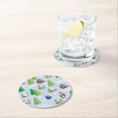 小妖精や小人 | Bye Buddyあなたのパパ ラウンドペーパーコースター (インサイチュ)