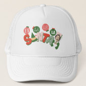 小妖精や小人 Fa La La Santa キャップ (正面)