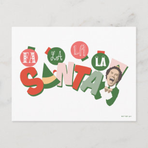 小妖精や小人 Fa La La Santa ポストカード