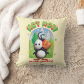 小妖精や小人 | Not Now Arctic Puffin! クッション (ブランケット)