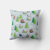 小妖精や小人 | Not Now Arctic Puffin! クッション (裏面)