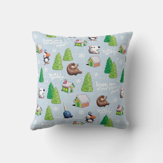 小妖精や小人 | Not Now Arctic Puffin! クッション (裏面)