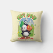 小妖精や小人 | Not Now Arctic Puffin! クッション (正面)