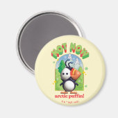 小妖精や小人 | Not Now Arctic Puffin! マグネット (正面/裏面)
