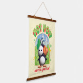 小妖精や小人 | Not Now Arctic Puffin! 吊り下げ型タペストリー (傾斜あり)