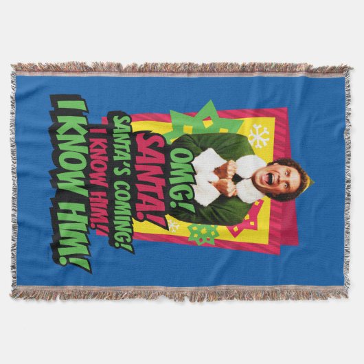 小妖精や小人 | OMG!サンタ！ スローブランケット (正面)