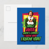 小妖精や小人 | OMG!サンタ！ ポストカード (正面/裏面)