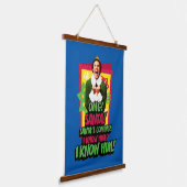 小妖精や小人 | OMG!サンタ！ 吊り下げ型タペストリー (傾斜あり)