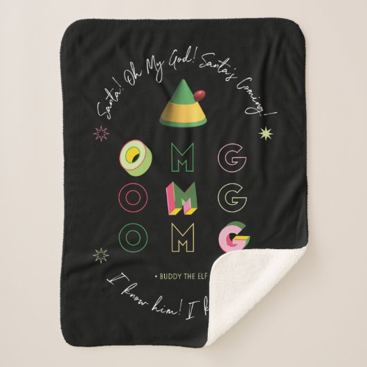 小妖精や小人 | Santa OMG シェルパブランケット (正面)