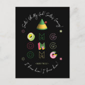 小妖精や小人 | Santa OMG ポストカード (正面)