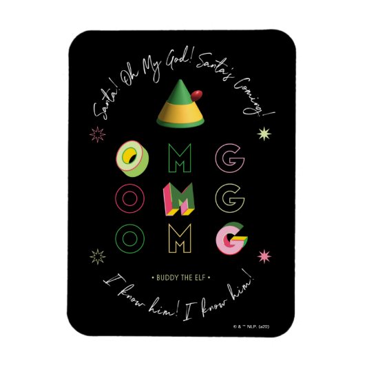 小妖精や小人 | Santa OMG マグネット (縦)