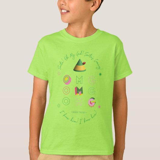 小妖精や小人 | Santa OMG Tシャツ (正面)