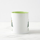 小妖精や小人I信じに相乗り マグカップ (中央)