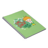 小妖精や小人OMGサンタ!彼を知ってる! ノートブック (右側)