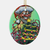 小妖精や小人wツリーオーナメント セラミックオーナメント (右)