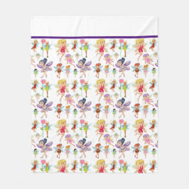 小妖精 フリースブランケット