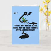 小妖精St patricks day カード (黄色い花)