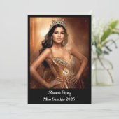 小姓の女王 案内状 (スタンド正面)