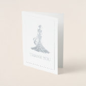 小姓の女王 箔カード (正面)