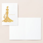 小姓の女王 箔カード (ディスプレー)