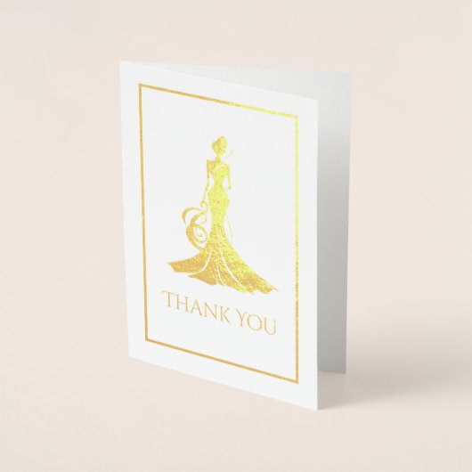 小姓の女王 箔カード (正面)