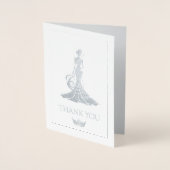 小姓の女王 箔カード (正面)