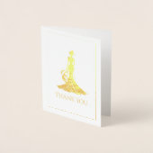 小姓の女王 箔カード (正面)