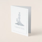 小姓の女王 箔カード (正面)